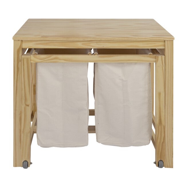 Eco Home Laundry Prep Hamper - Natural, NATURAL, hi-res image number 0