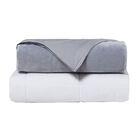 Crystal 15lb Reversible Cooling Weighted 48x72 Blanket with Removable Cover, , alternate image number null