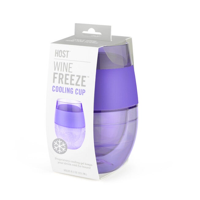 Wine Freeze Cooling Cup In Translucent Purple, , alternate image number null