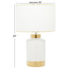 Cosmoliving By Cosmopolitan Ceramic Table Lamp, , alternate image number null