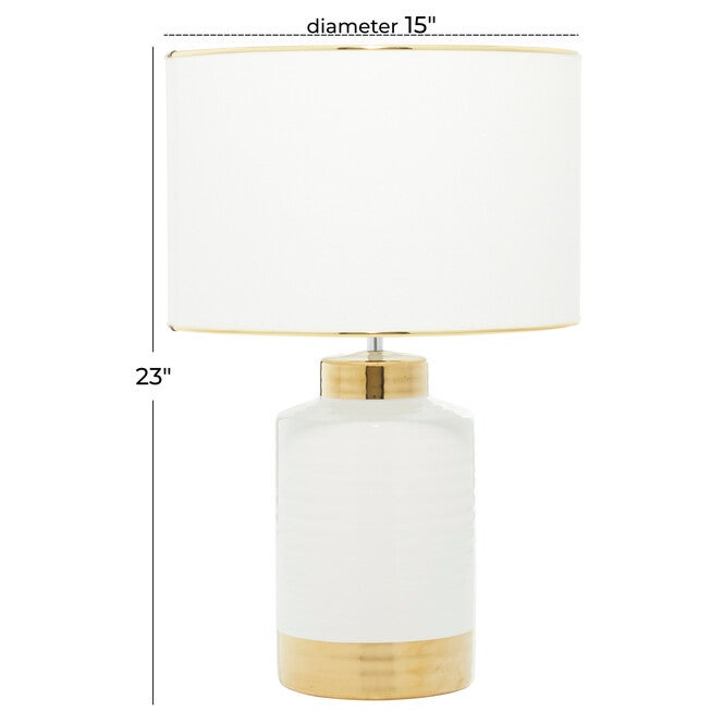 Cosmoliving By Cosmopolitan Ceramic Table Lamp, , alternate image number 9