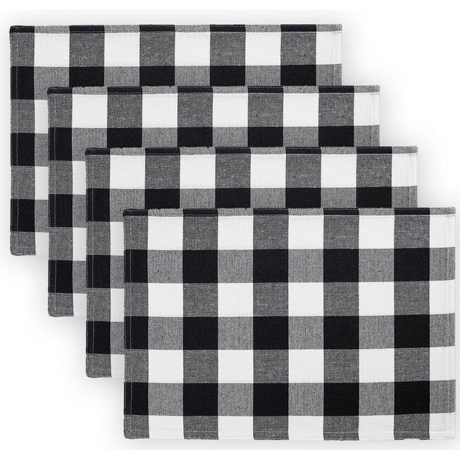 BUFFALO CHECK Placemat, BLACK, hi-res image number null