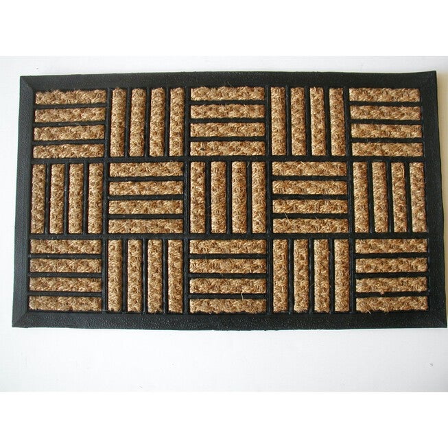 Maze Flat Weave Coir Mat Durable Rug, 4438633 | King Size