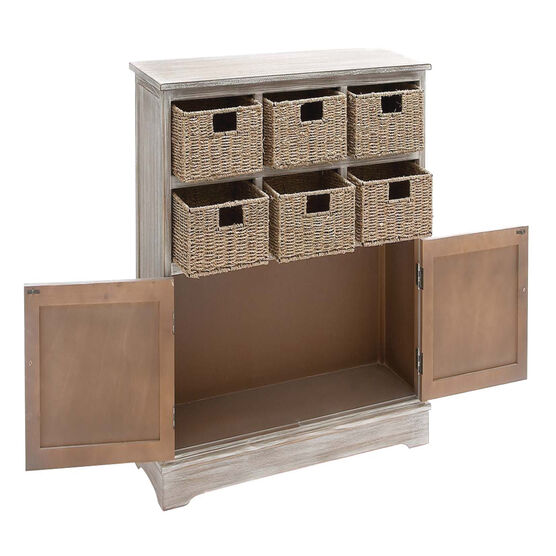 Brown Traditional Wood Storage Unit, 35 x 38, , on-hover image number null
