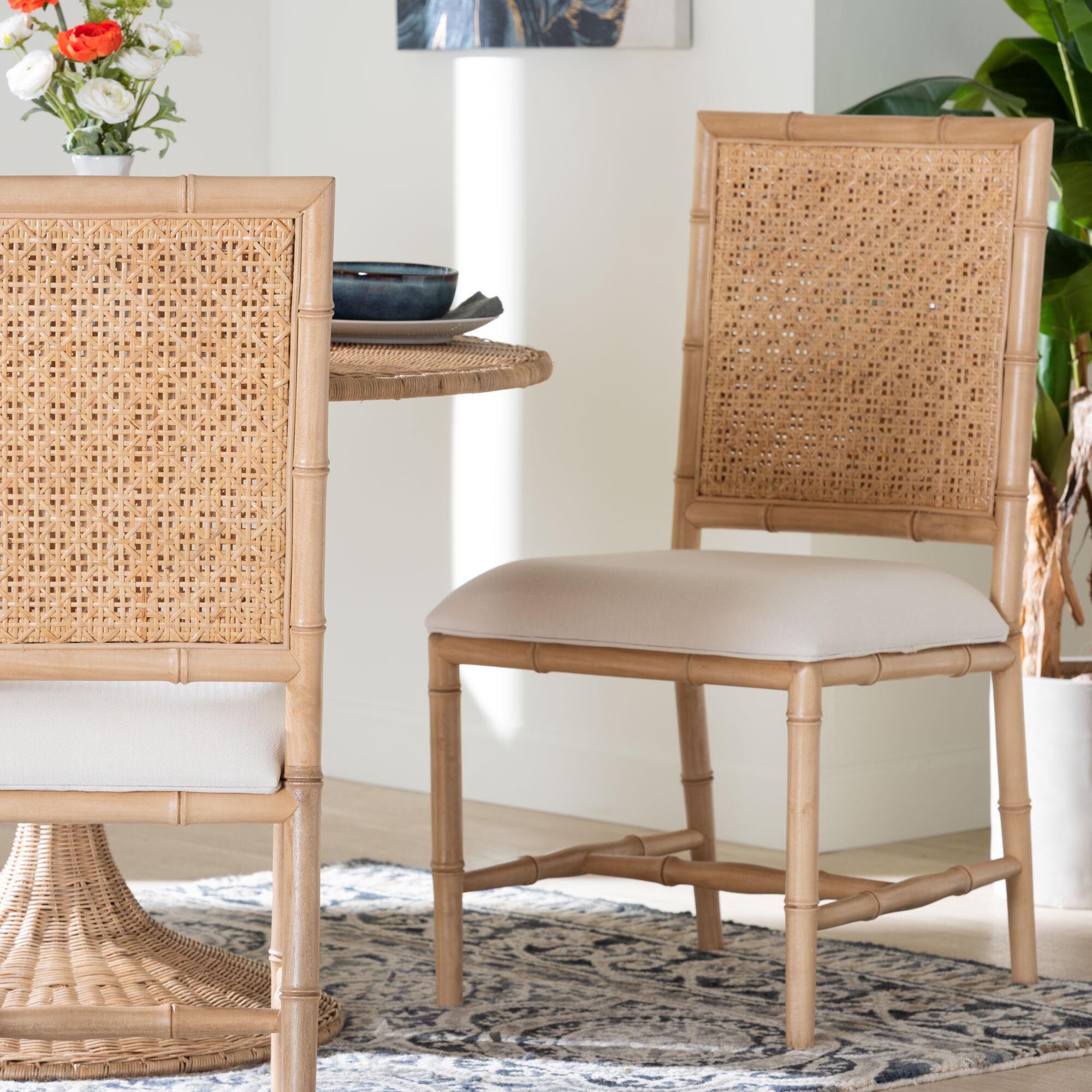 Sandy Dining Chair, BROWN, hi-res image number 0