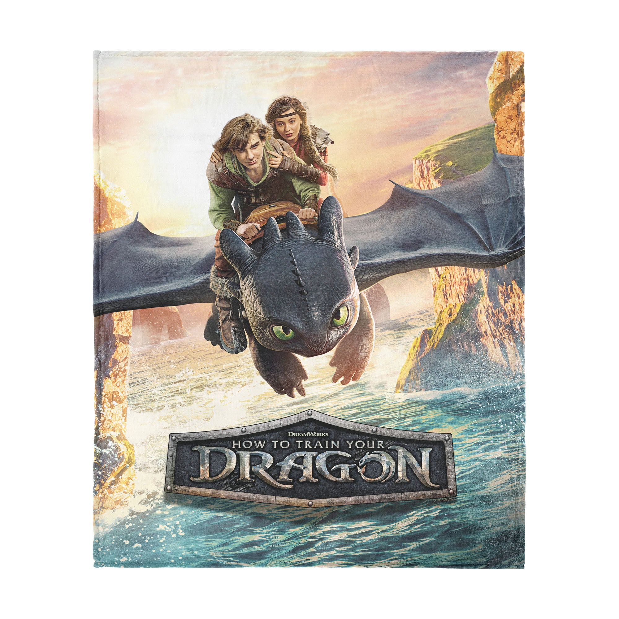 Universal Gabby's Dollhouse Silk Touch Throw Blanket 60x80 inches, HOW TO TRAIN YOUR, hi-res image number 0