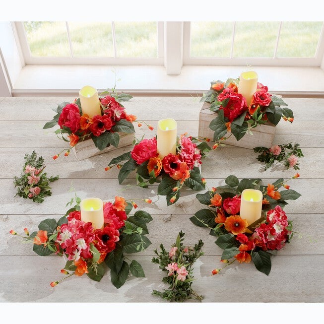 Avery Candle Rings, Set of 5, MULTI, hi-res image number 0