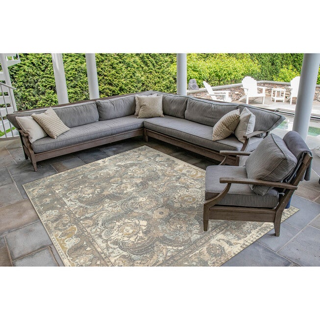 Liora Manne Marina Kashan Indoor/Outdoor Rug, , alternate image number 5