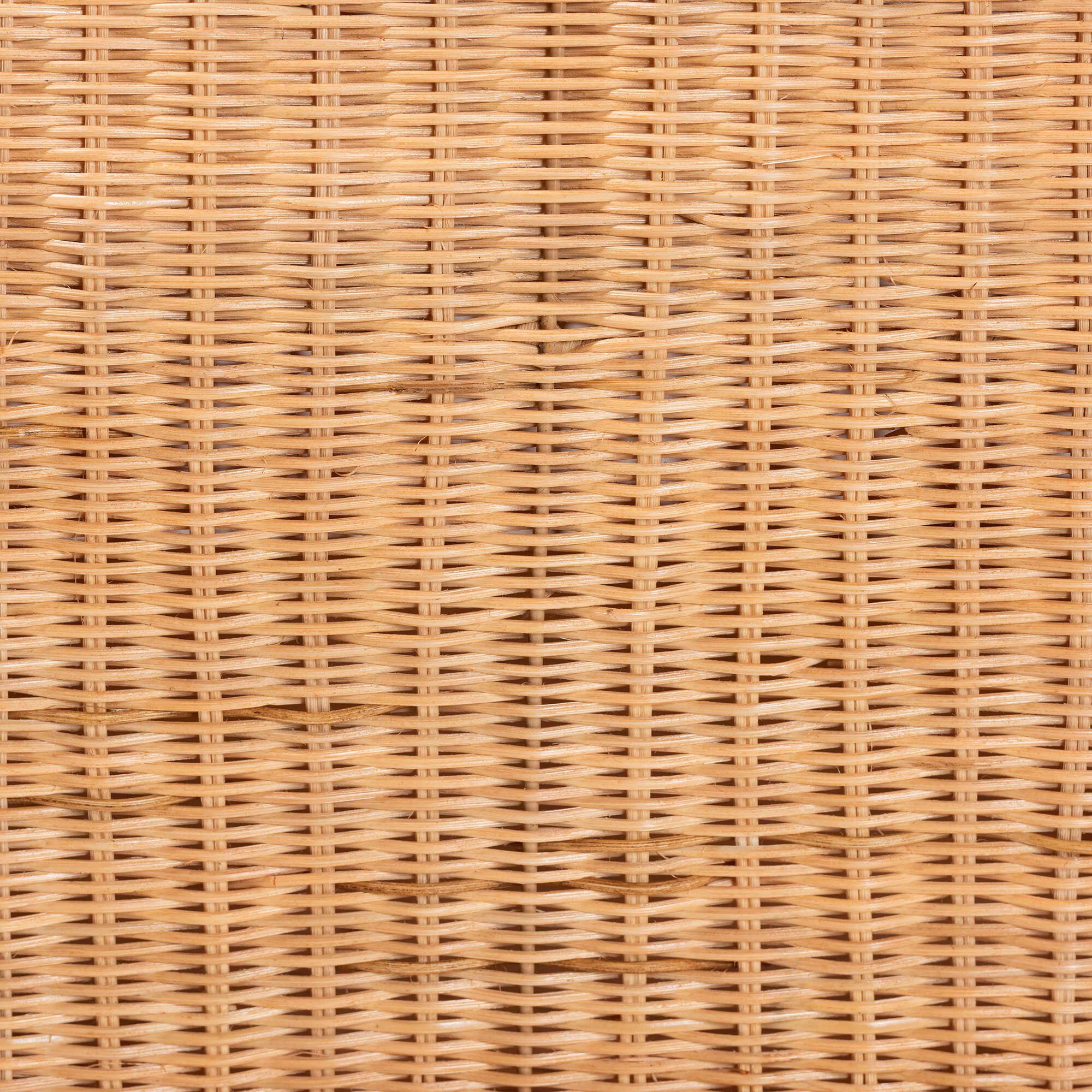 Ada Natural Rattan Laundry Hamper, HONEY, alternate image number 5
