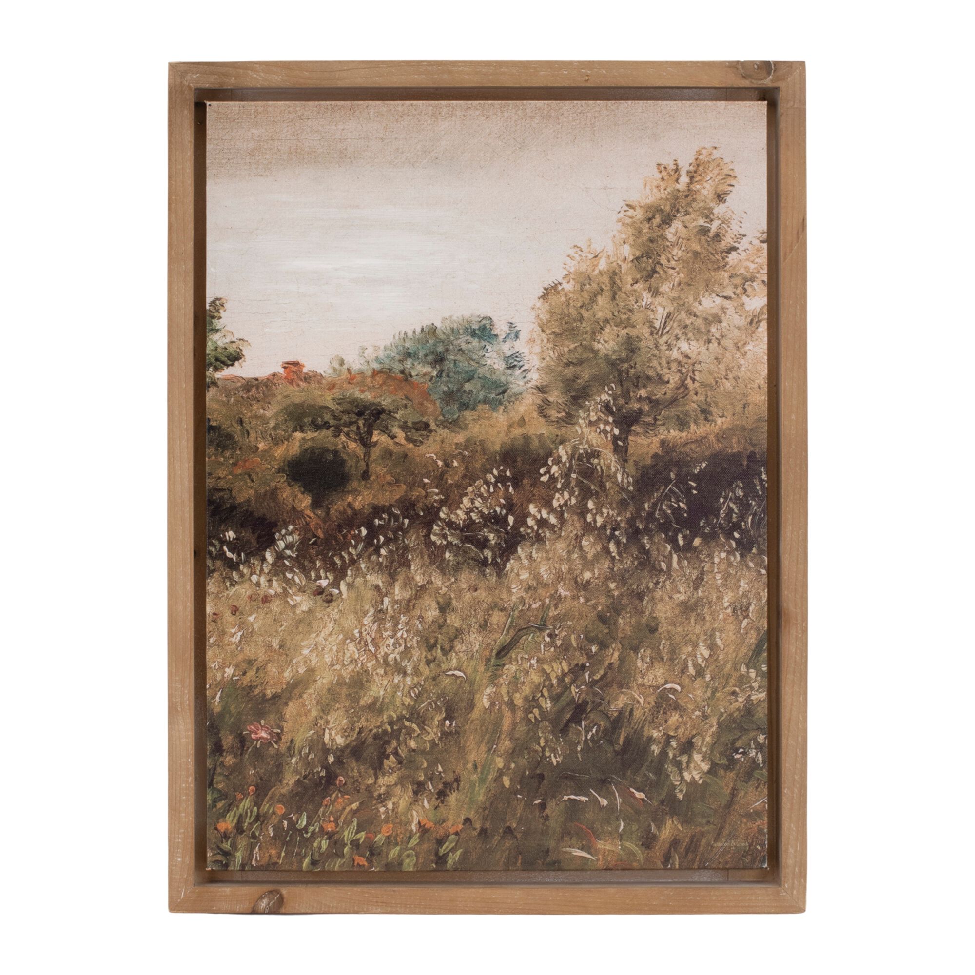 Framed Landscape Canvas Art (Set of 2), BROWN/GREEN, alternate image number 2