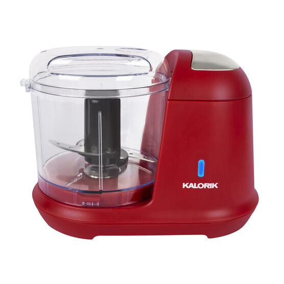 Kalorik 1.5 Cup Cordless Electric Food Chopper, Red, , on-hover image number null