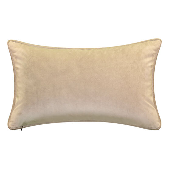 Edie@Home Velvet Patchwork Embroidered Lumbar Decorative Pillow Dec Pillow, , on-hover image number null