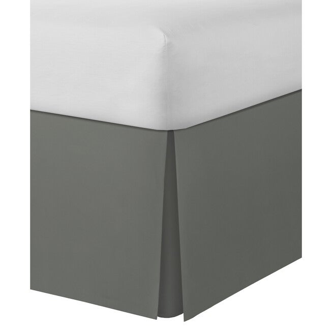 Space Maker Extra-Long 21 inches Drop length Silver Bed Skirt, , alternate image number 2