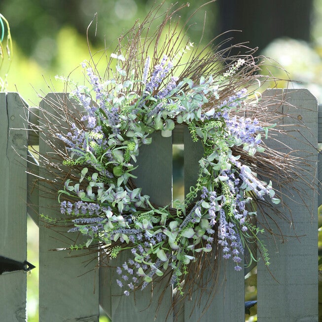 Mixed Floral Wreath 30.5 inchesD, , alternate image number 2