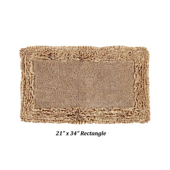 Shaggy Border Bath Rug Mat, 5 Pc Set 39283, , alternate image number null
