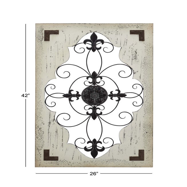 Cream Rustic Ornamental Wood Wall Décor, , alternate image number 7
