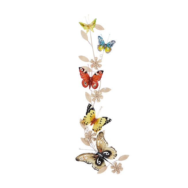 Multi Colored Metal Eclectic Wall Decor, MULTI, hi-res image number null