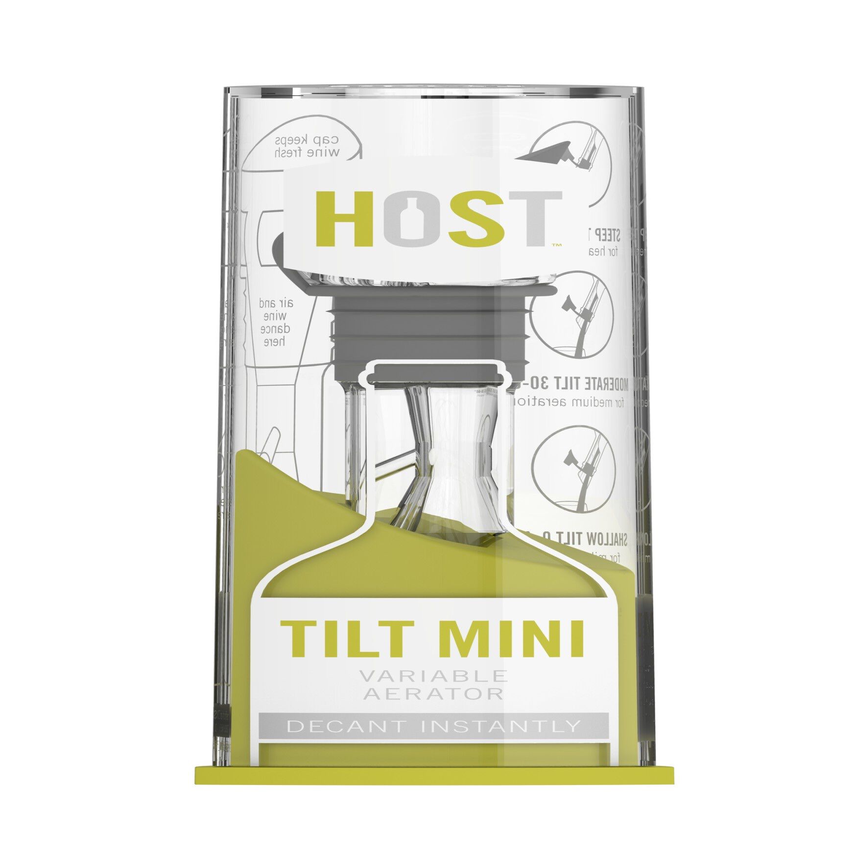 Tilt Mini Variable Aerator In Acrylic Case By, , alternate image number 4