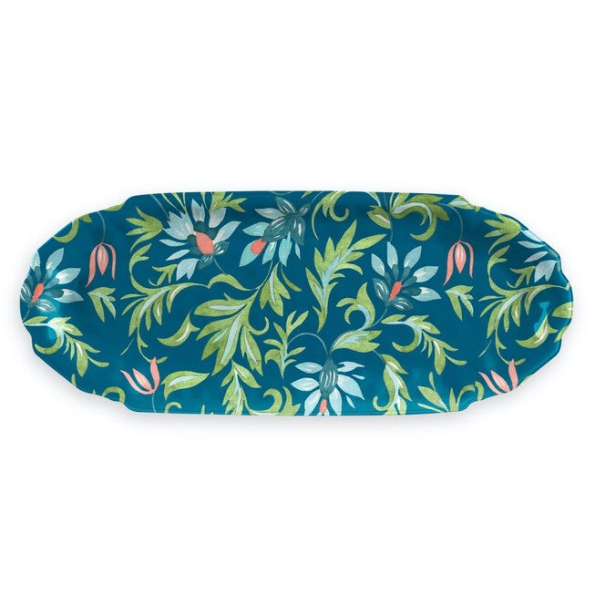 CHINOISERIE BOTANICAL APPETIZER TRAY, MULTI, hi-res image number null