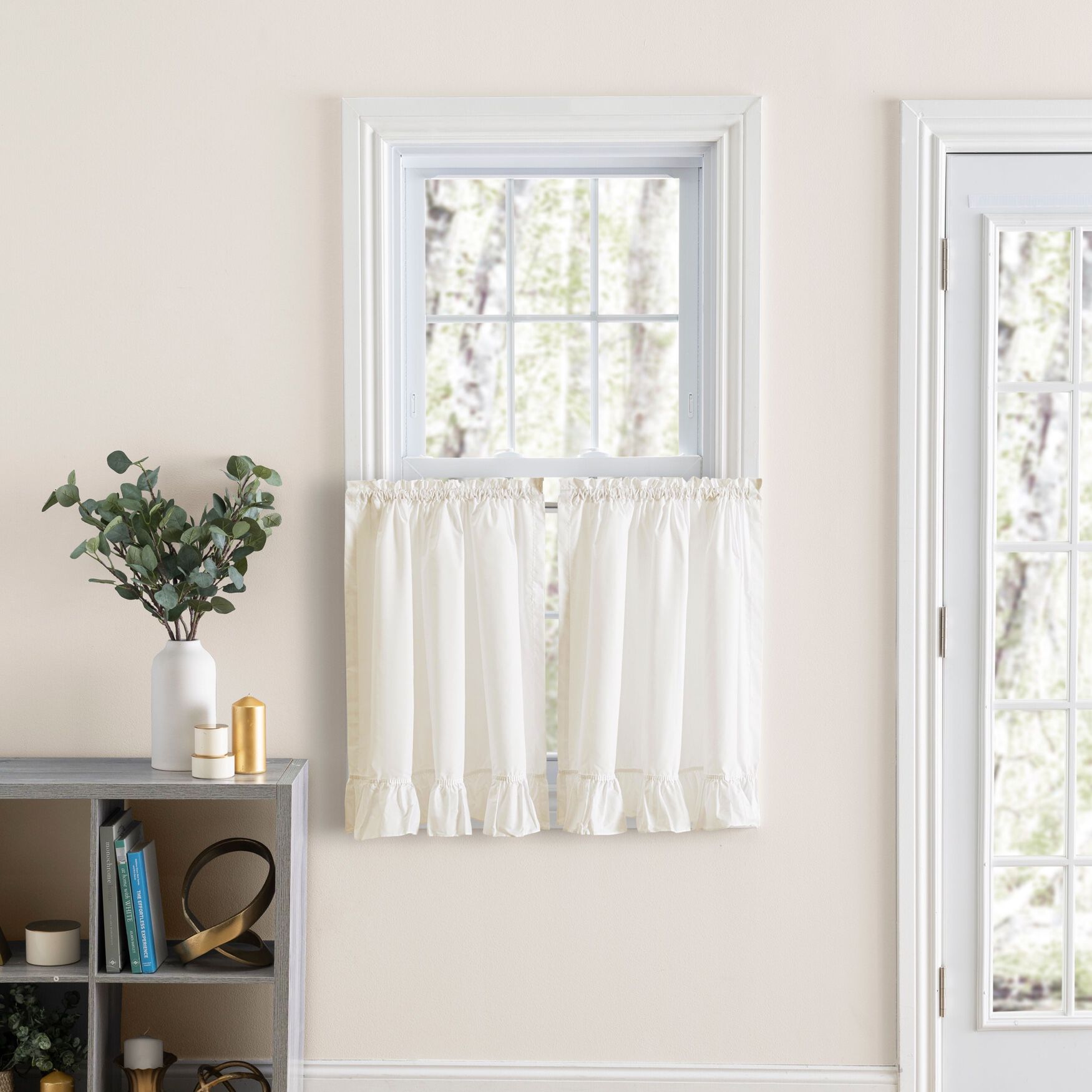 Classic Wide Ruffle Ruffled Tier, NATURAL, hi-res image number 0