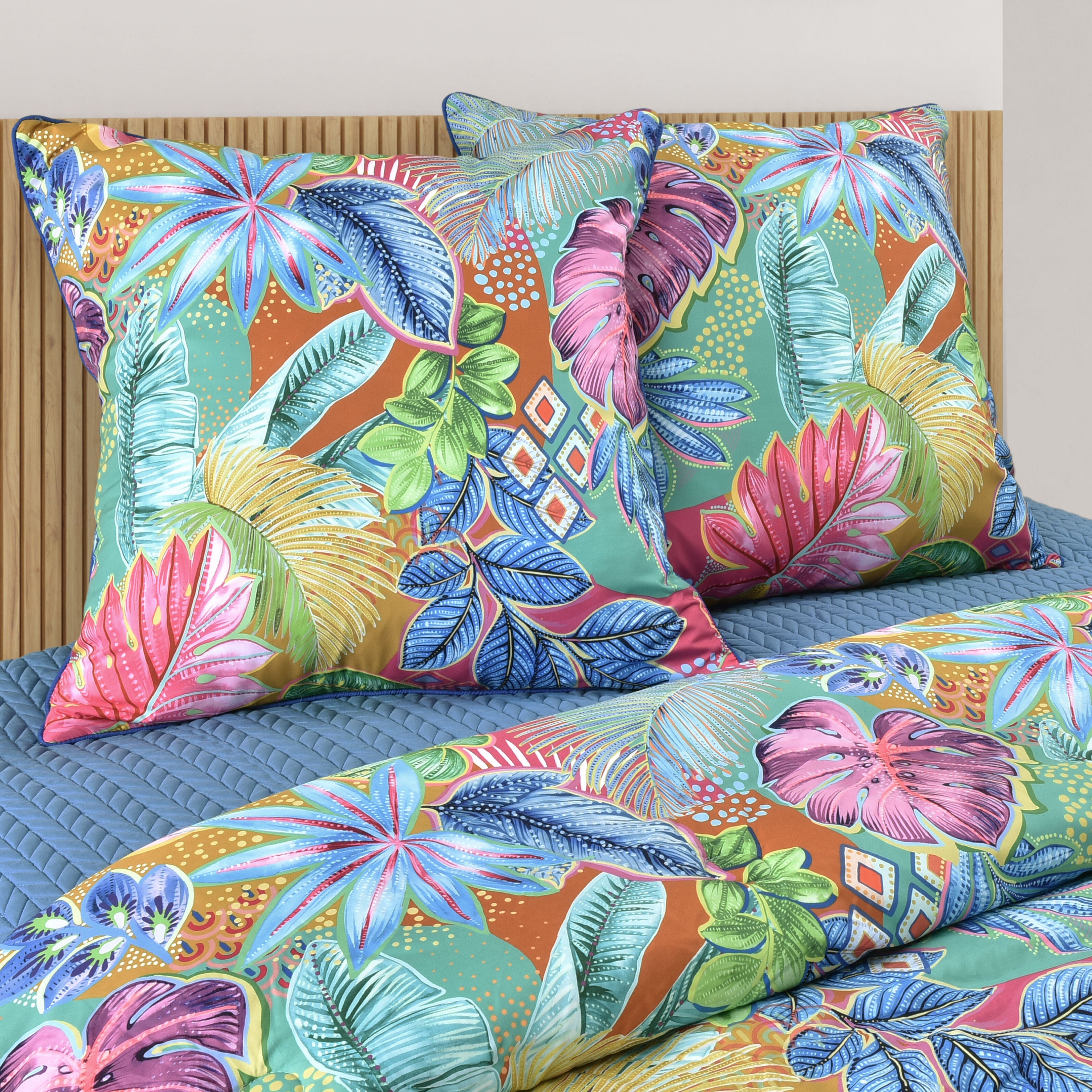 HANALEI EURO SHAM, TURQUOISE, alternate image number 2