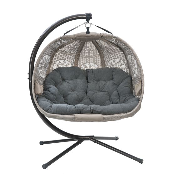 Hanging Dreamcatcher Patio Loveseat, , alternate image number null