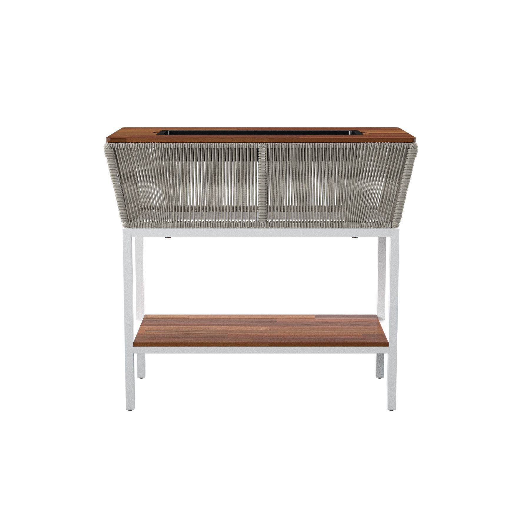 Outdoor Serving Table W Storage, , on-hover image number 1