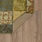 Floral Tile Blue Spa 1' 8" X 3' 9", , alternate image number null