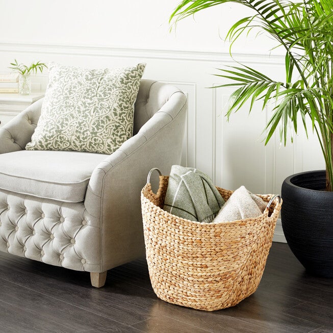 Brown Sea Grass Contemporary Storage Basket Storage Basket, , alternate image number 6