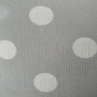 Dots Printing poly-cotton bolster with detachable faux fur cushion Medium Size, , alternate image number null