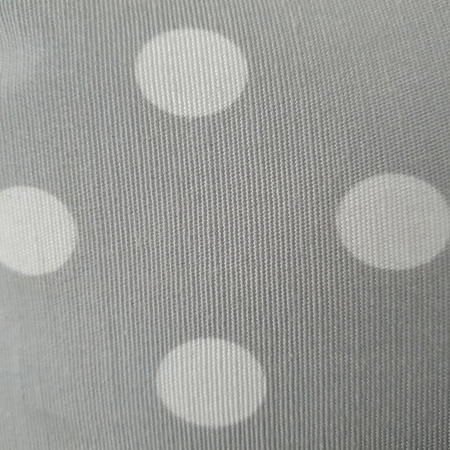 Dots Printing poly-cotton bolster with detachable faux fur cushion Medium Size, , alternate image number 6