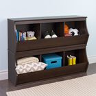 Fremont Stacked 6-Bin Storage Cubbie, Espresso, EXPRESSO, hi-res image number null