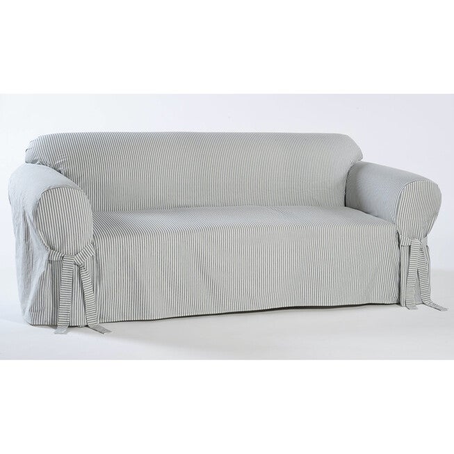 Twill Ticking Stripe Slipcover, , alternate image number 3
