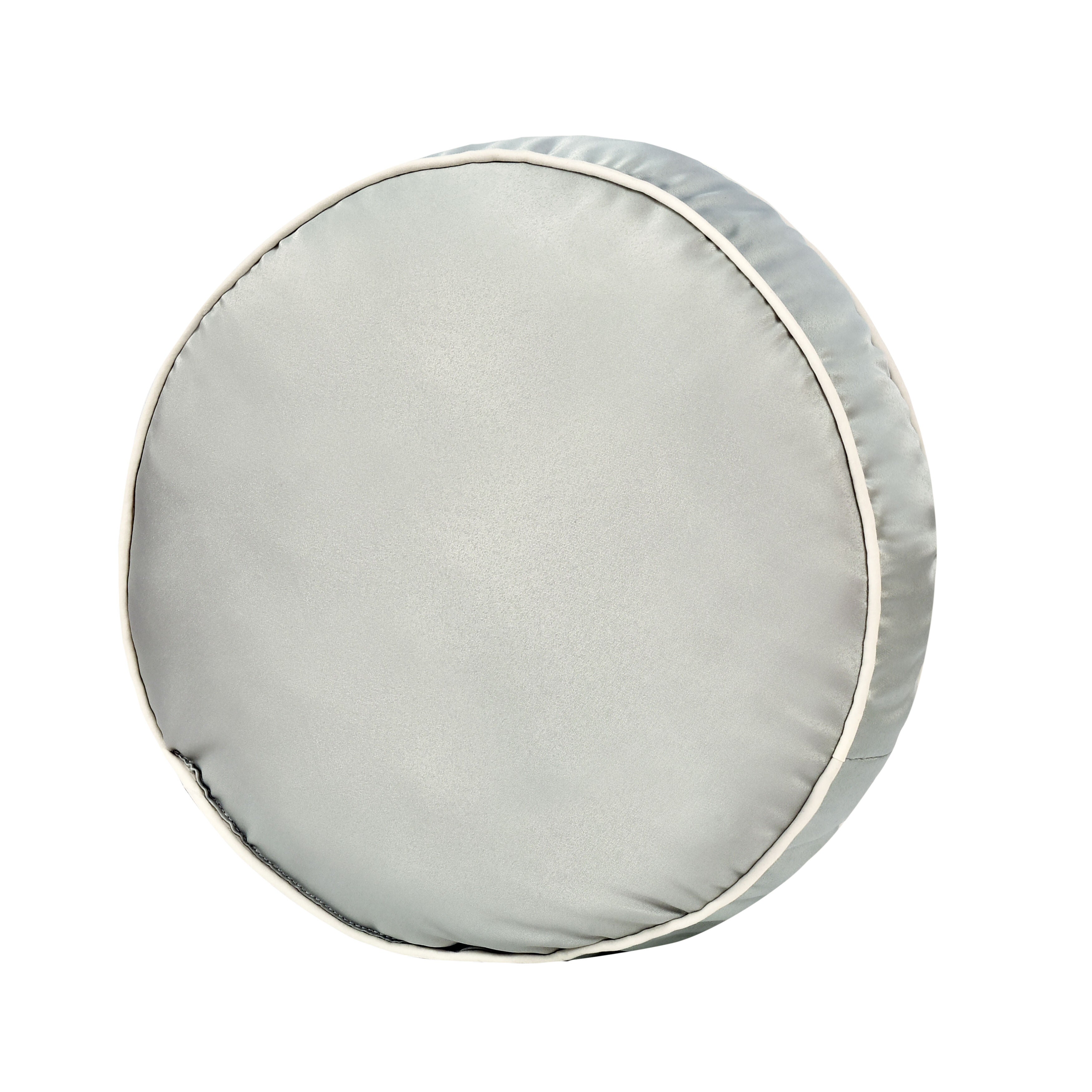 CALMFIELD ROUND DECORATIVE THROW PILLOW, AQUA, on-hover image number 1