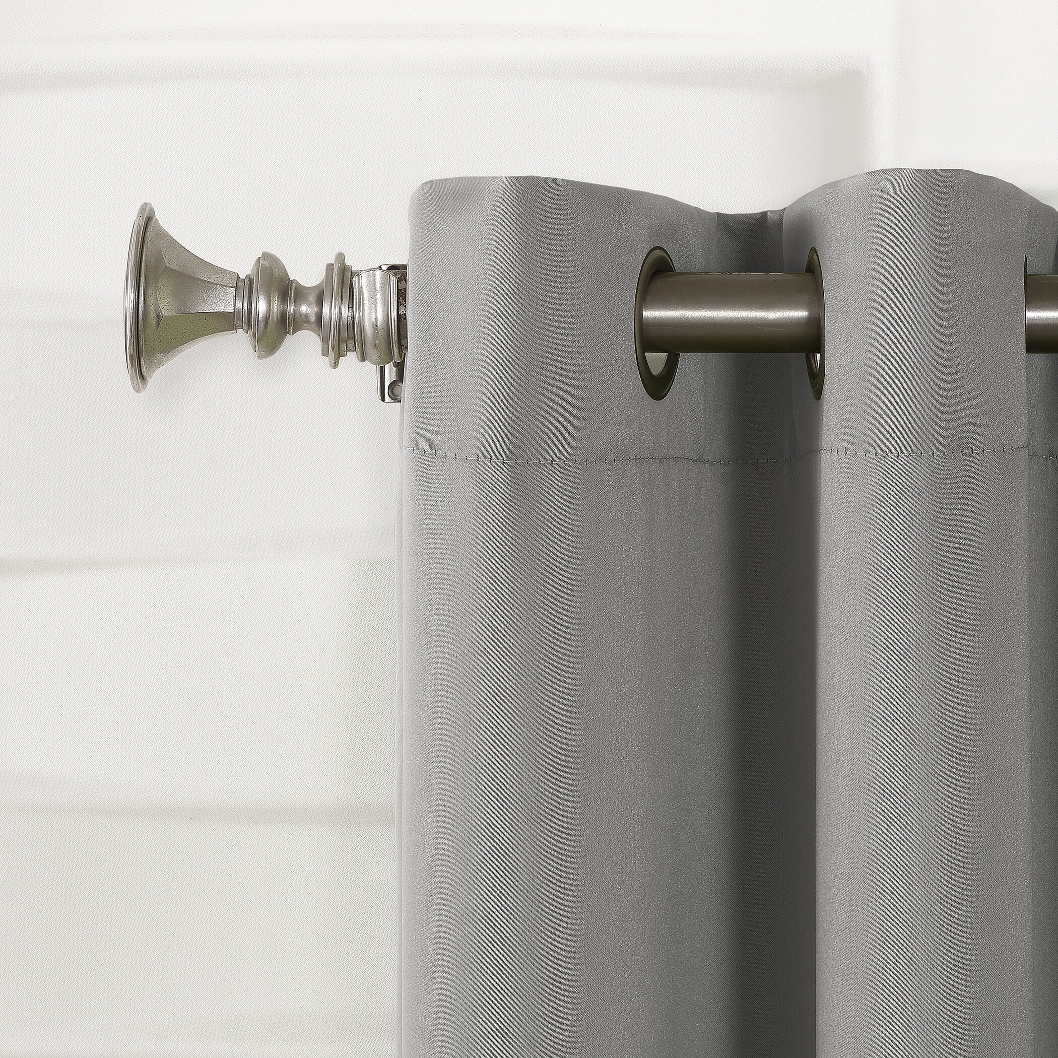 Sun Zero Blackout Greenwich Grommet Panel, STONE, on-hover image number 1