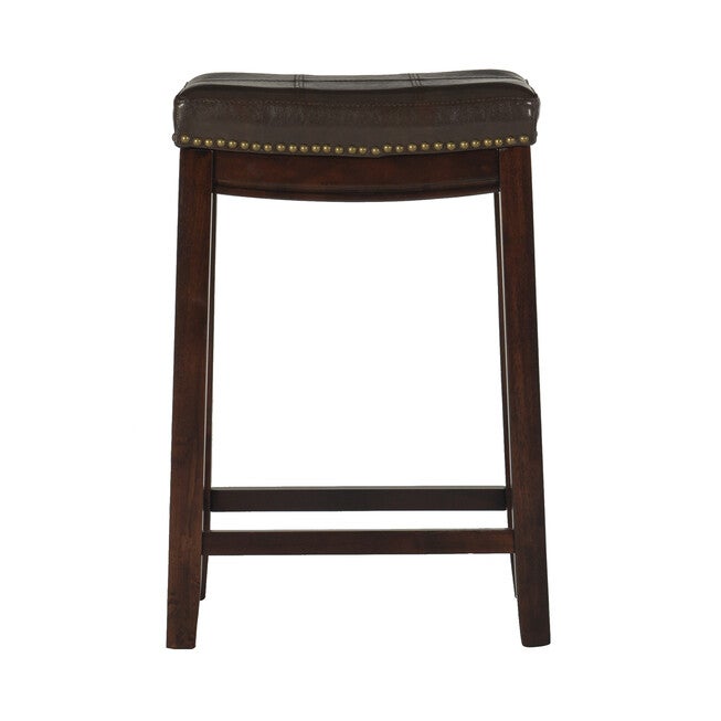Crowell BROWN BAR STOOL, BROWN, hi-res image number null