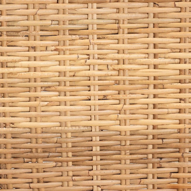 Dermot Modern Bohemian Dark Brown Finished Wood And Natural Rattan 2-Piece Dining Chair Set, , alternate image number null