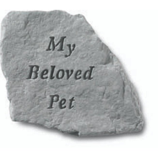 My Beloved Pet Garden Memorial Accent Stone, GREY, hi-res image number 0