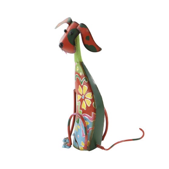 Iron Eclectic Dogs Garden Sculpture, , on-hover image number null