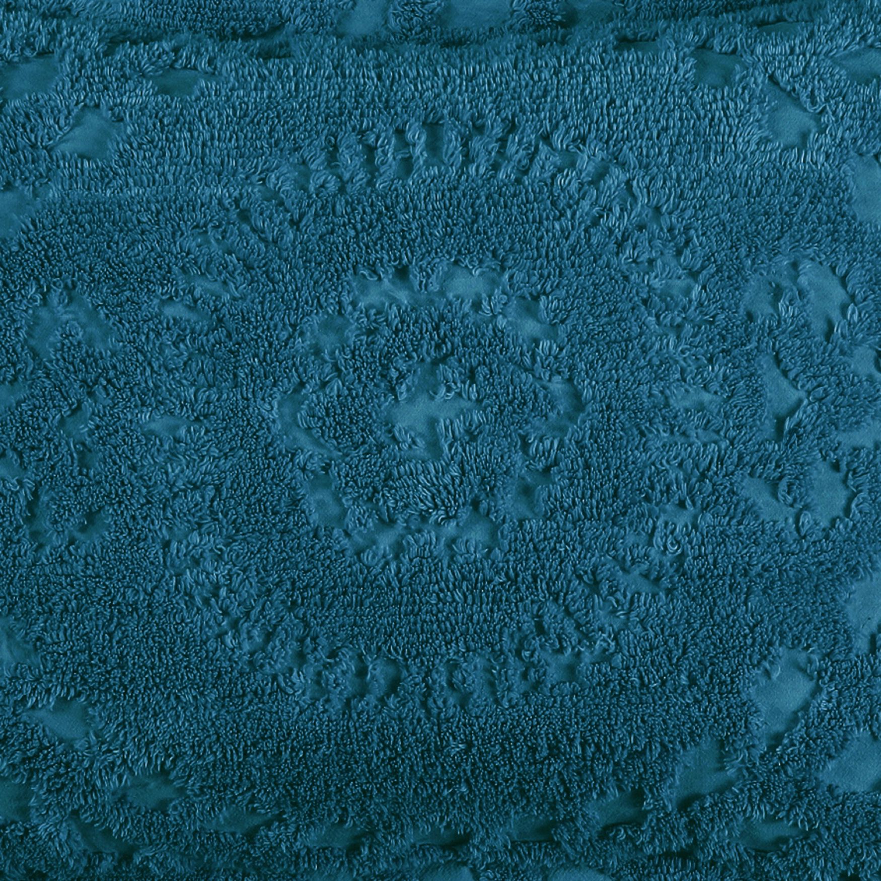 Rio Collection Tufted Chenille Sham , TEAL, hi-res image number 0
