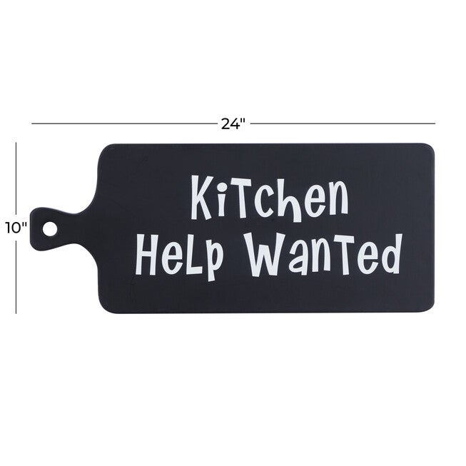 Black Mdf Modern Farmhouse Wall Décor, , alternate image number 4