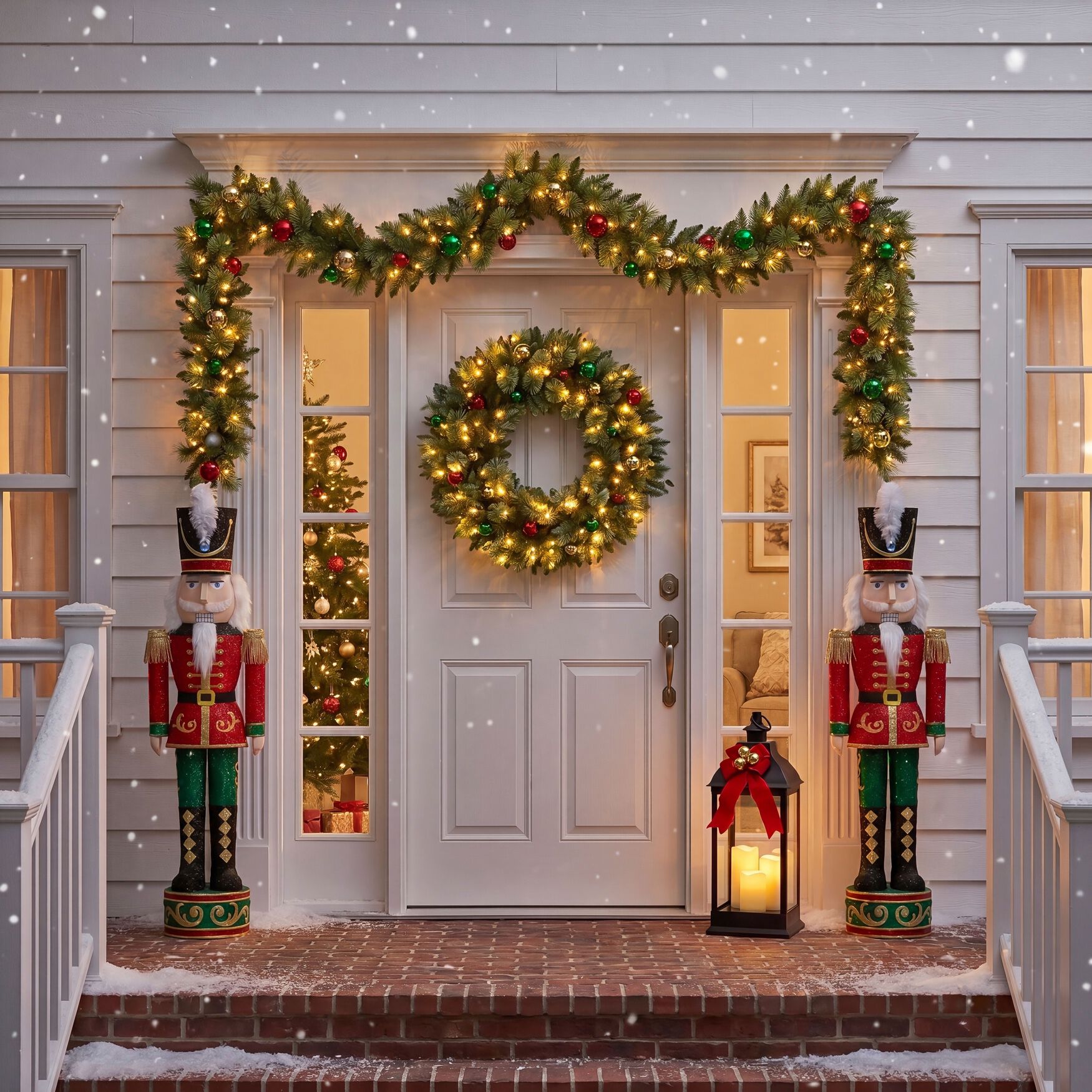 Pre-lit Frosted Decorated Collection, , hi-res image number 0