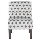 Block Paisley Armless Chair, , on-hover image number 1