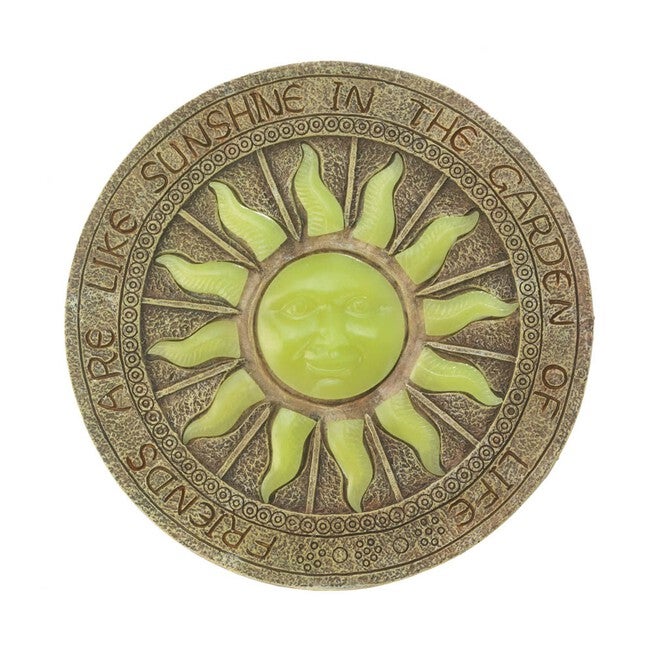 Bursting Sun Glowing Stepping Stone, BROWN, hi-res image number 0