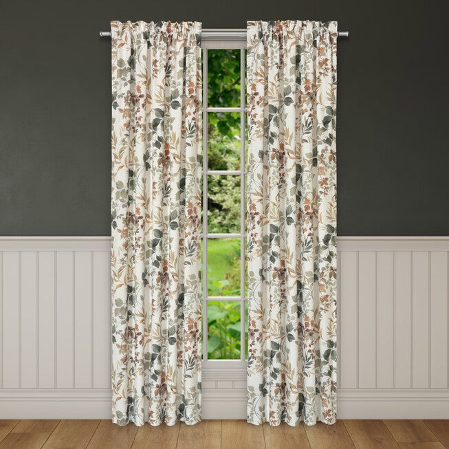 Evergreen 84 Inch Window Panel Pair, SAGE, hi-res image number 0