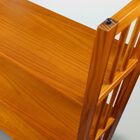 3-Shelf Folding Bookcase 14" Wide-Honey Oak, , alternate image number null