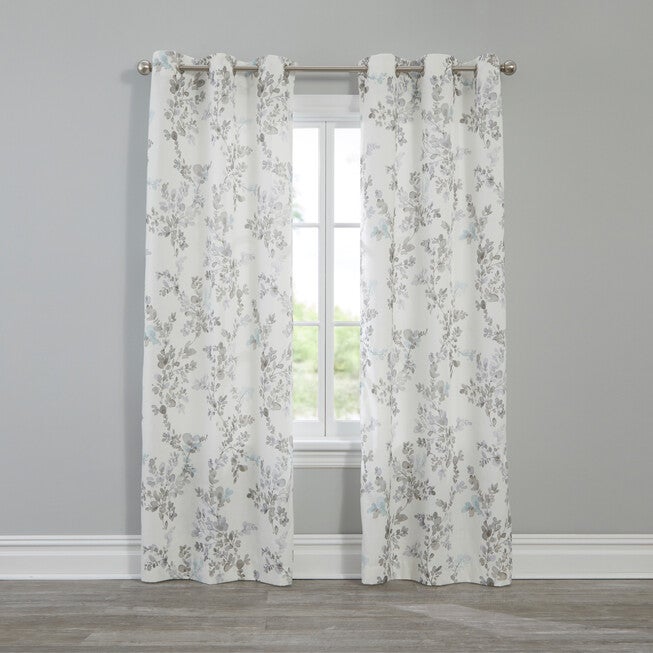 Refresh Sun-Safe Floral Grommet Panel, SAGE, hi-res image number 0