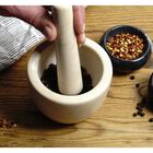 Marble Mortar and Pestle - Beige, , alternate image number null