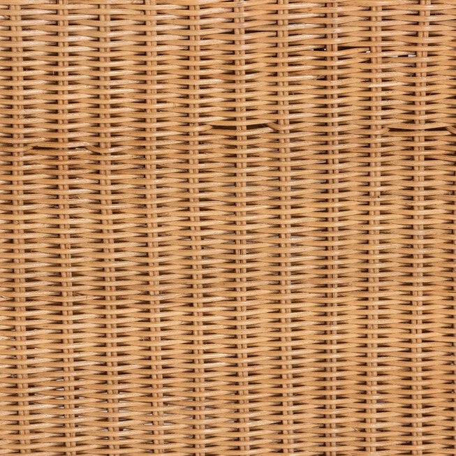 bali & pari Nevada Bohemian Light Honey Rattan Accent Bench, LIGHT HONEY, alternate image number null