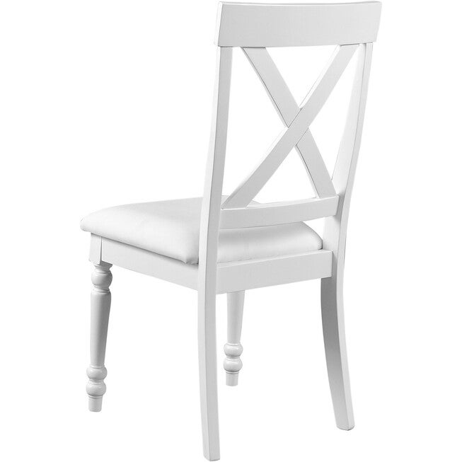 Philippe Dining Chair (Set of 2), Black, WHITE, alternate image number null